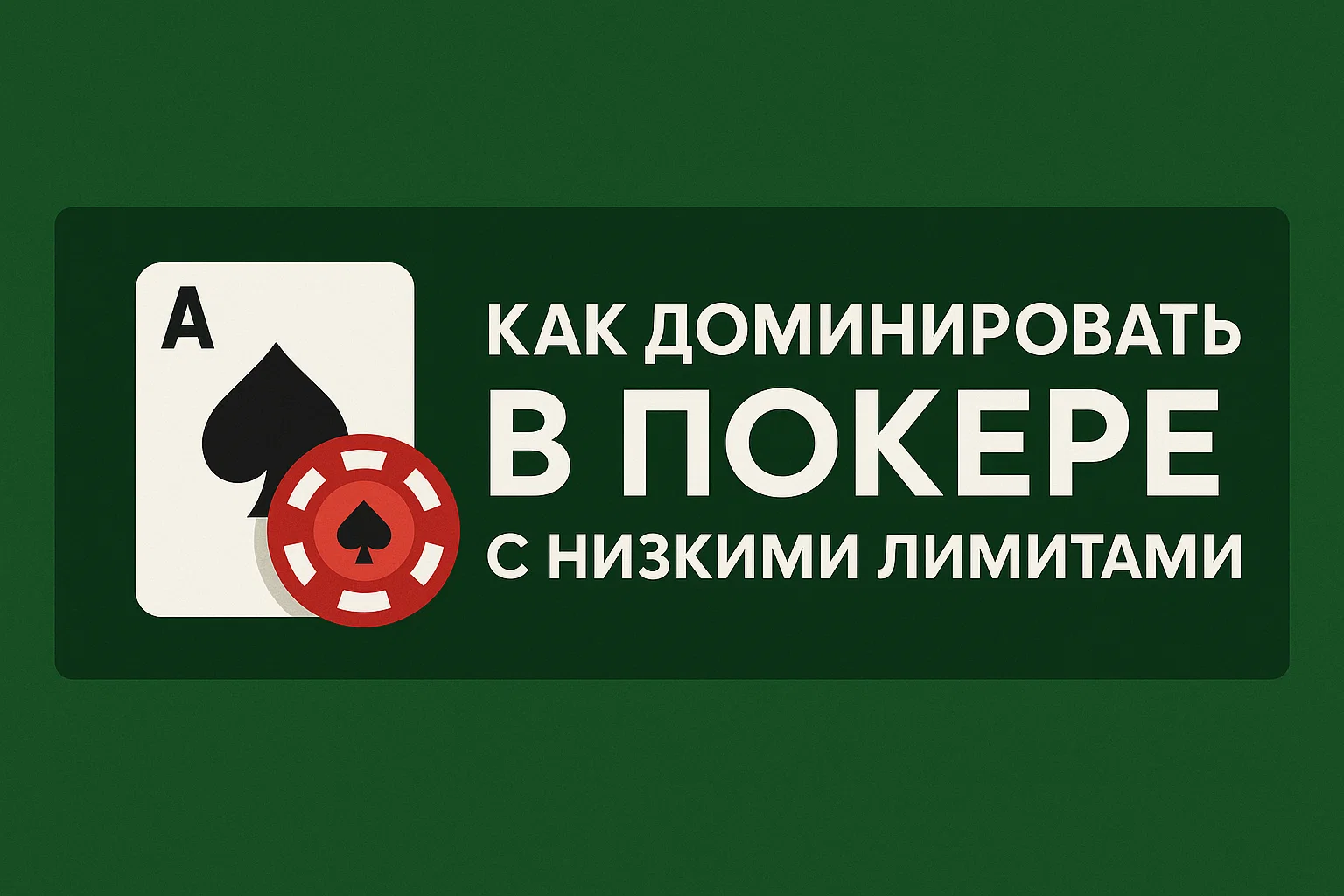 Как Доминировать в Покере с Низкими Лимитами